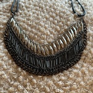 Vintage Triple Toned Three Tiered Necklace